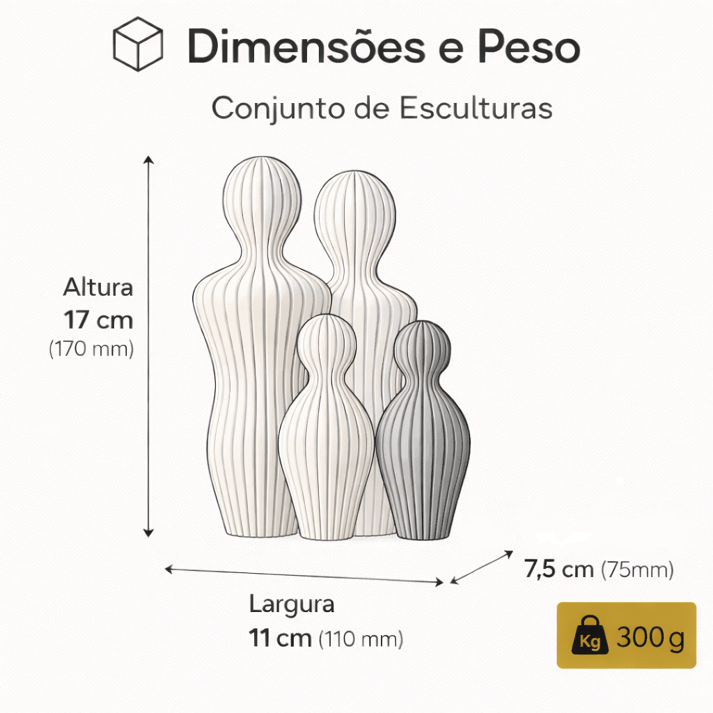 Escultura União Familiar