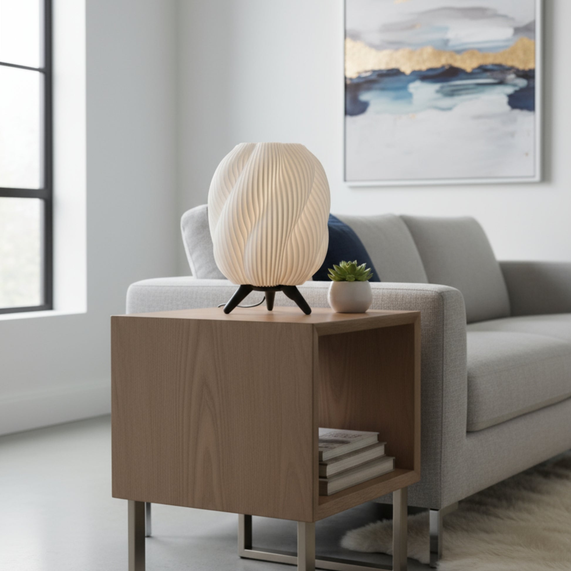 Luminaria Ondas Oriva Decor