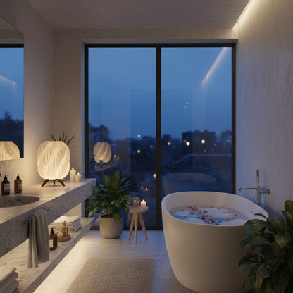 Luminaria Ondas Oriva Decor