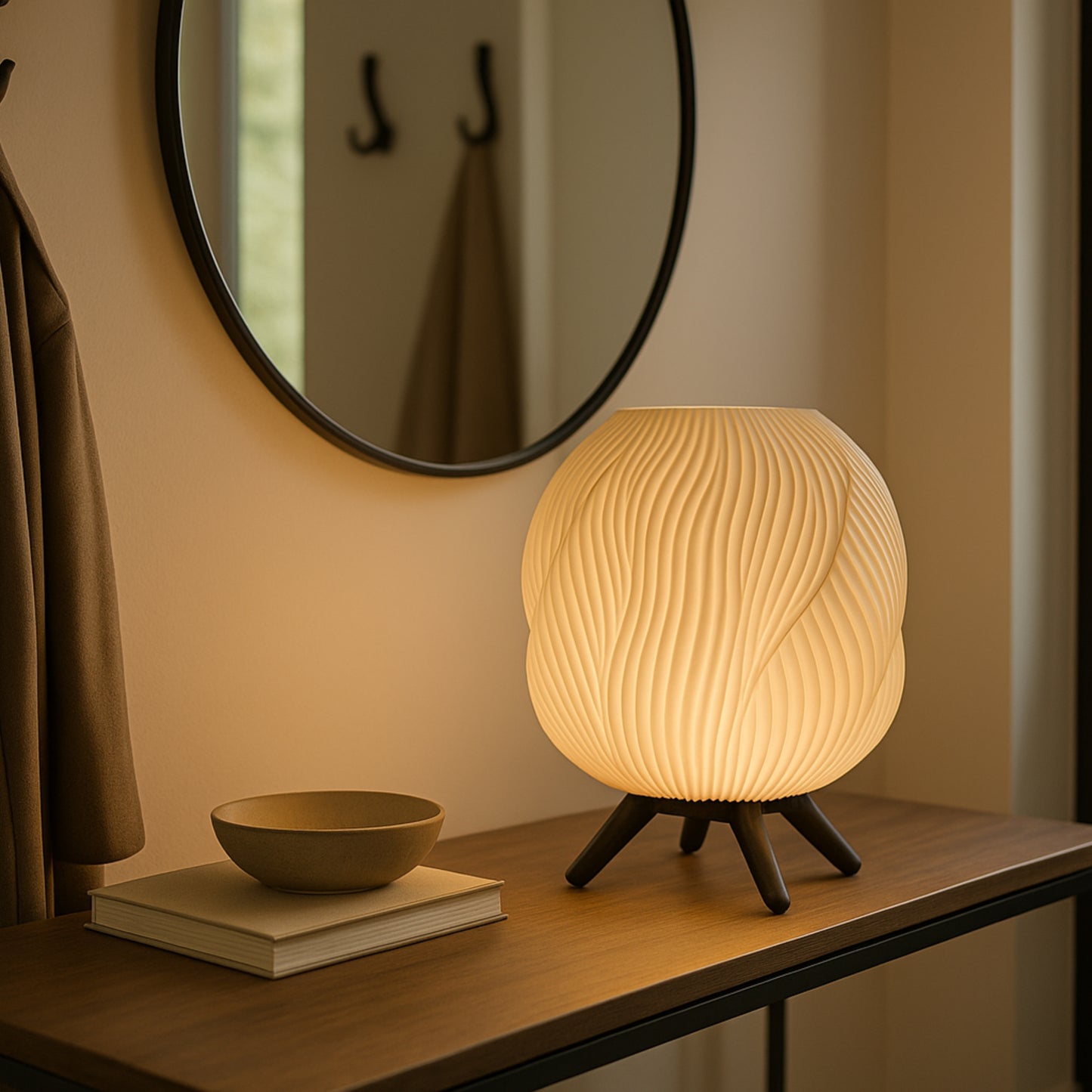 Luminaria Ondas Oriva Decor