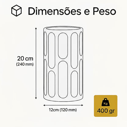 Luminaria de Mesa Aura Oriva Decor