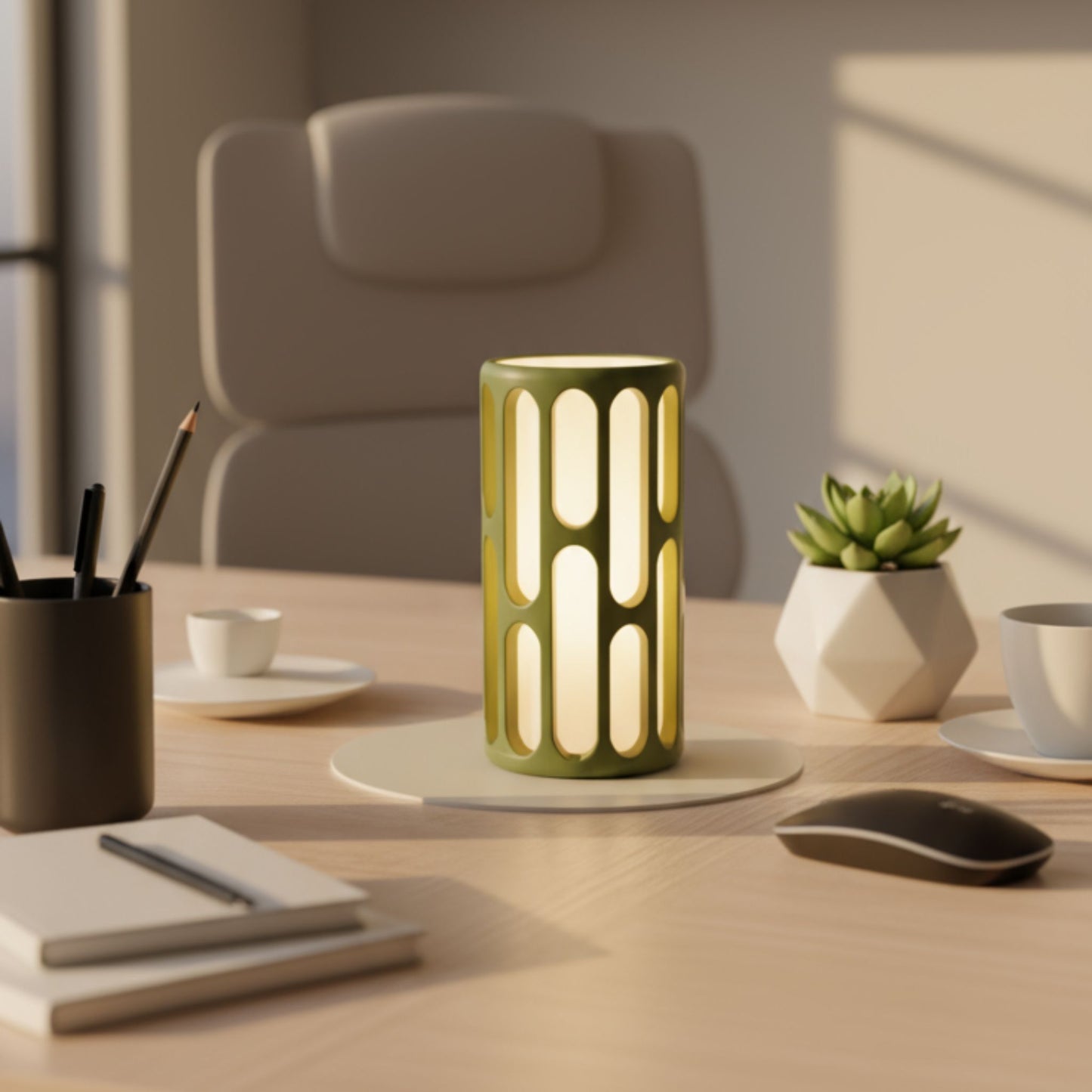 Luminaria de Mesa Aura Oriva Decor