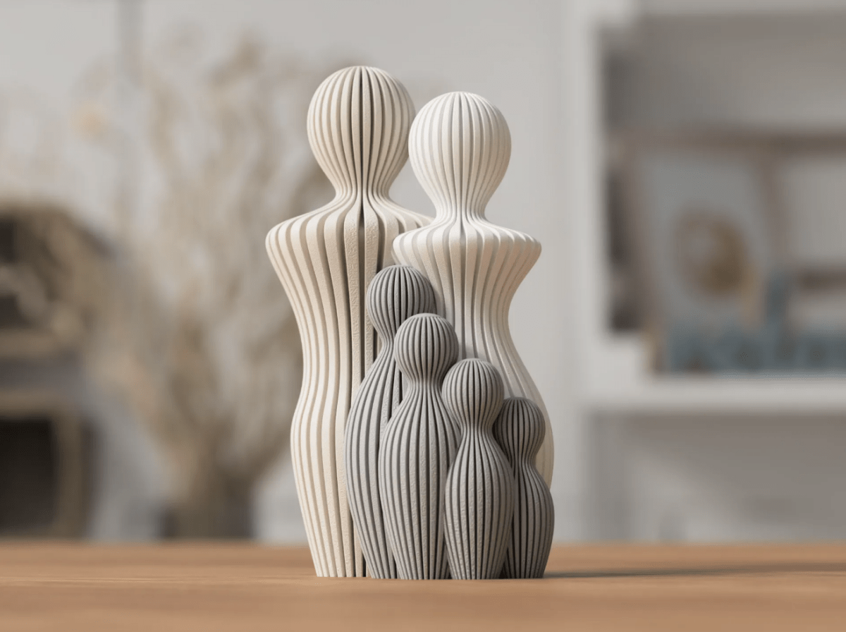 Escultura União Familiar