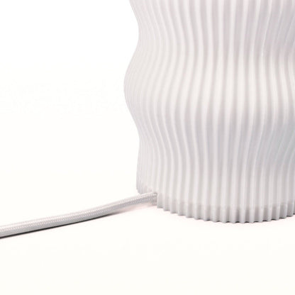 Luminária de Mesa Ondulada