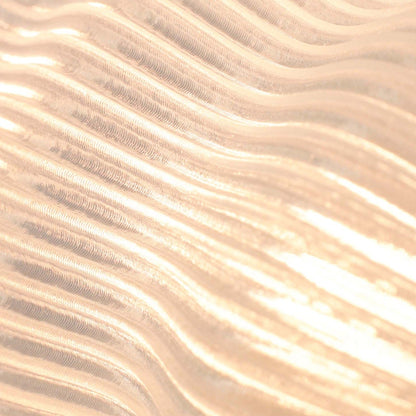 Luminária de Mesa Ondulada Translúcida